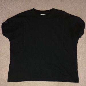 black t shirt